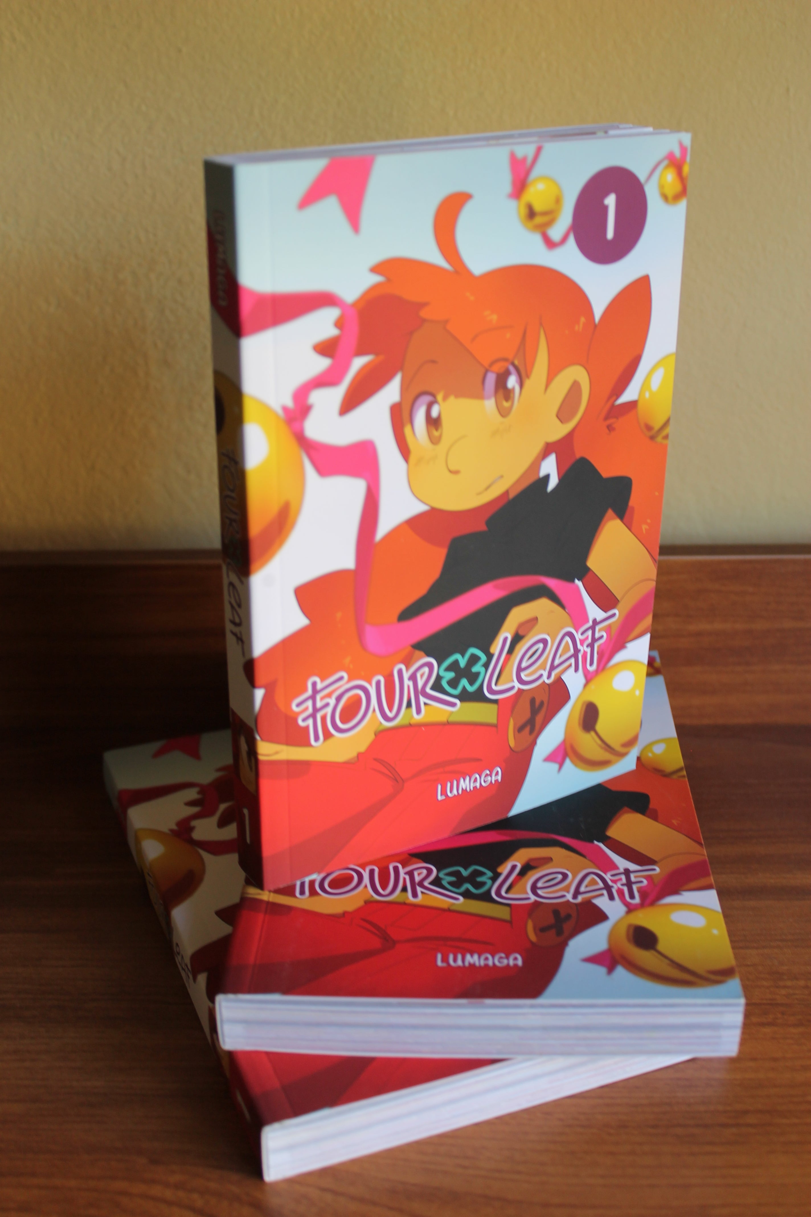 Four Leaf: Book 1 - Paperback + Pin + Stickers