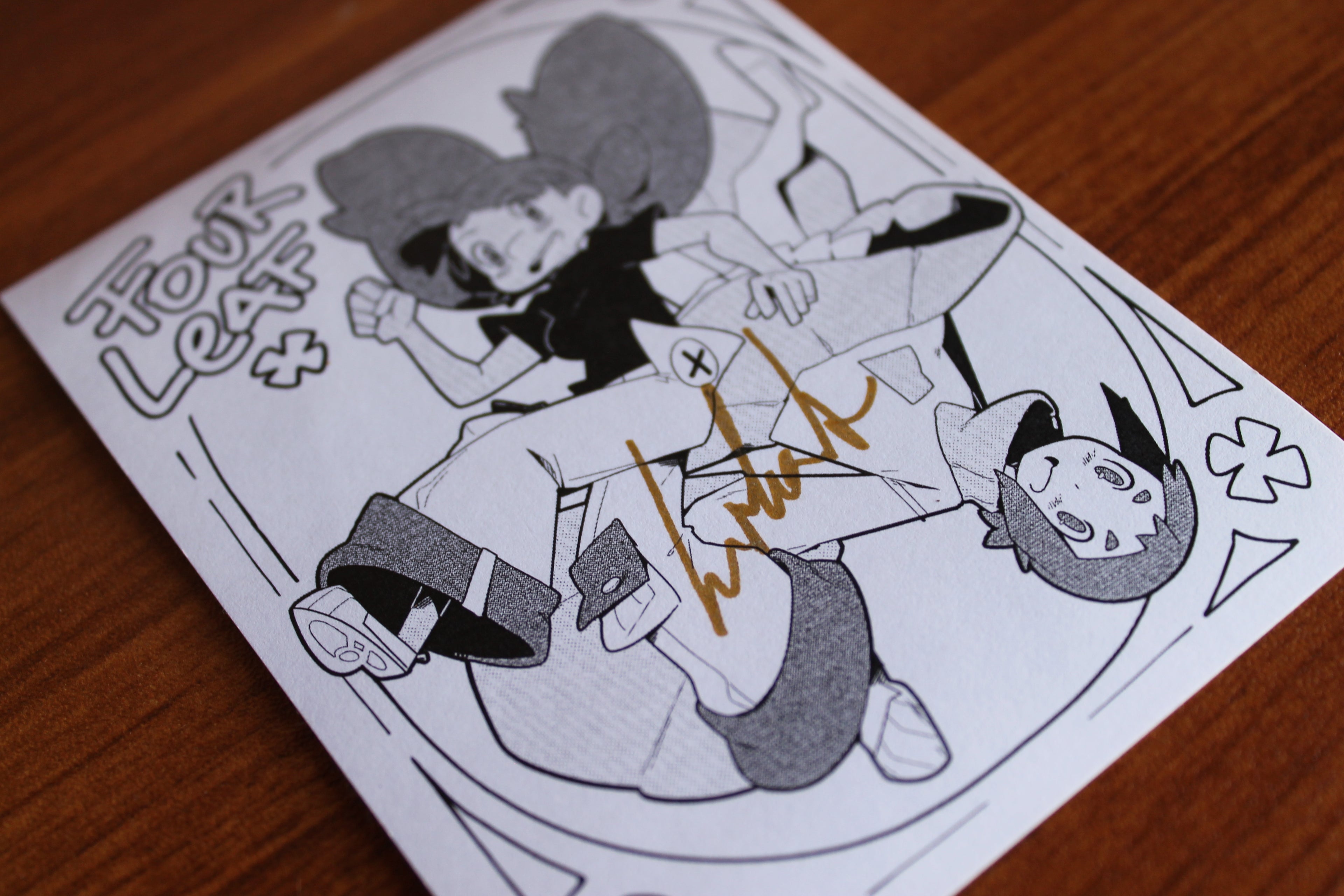 Four Leaf Signed Bookplate